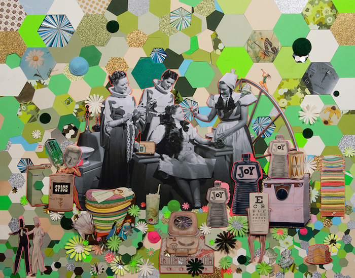 Kelly O'Connor's "Died to Match," 2016, at David Shelton Gallery 