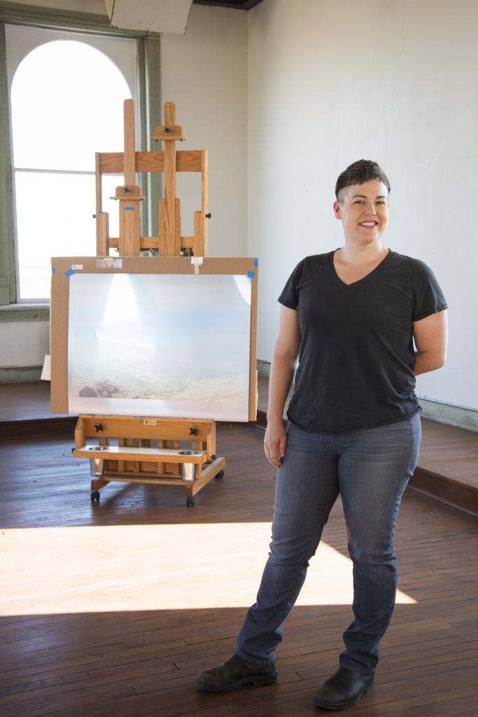 Lily Cox-Richard, recent 100W artist in residence