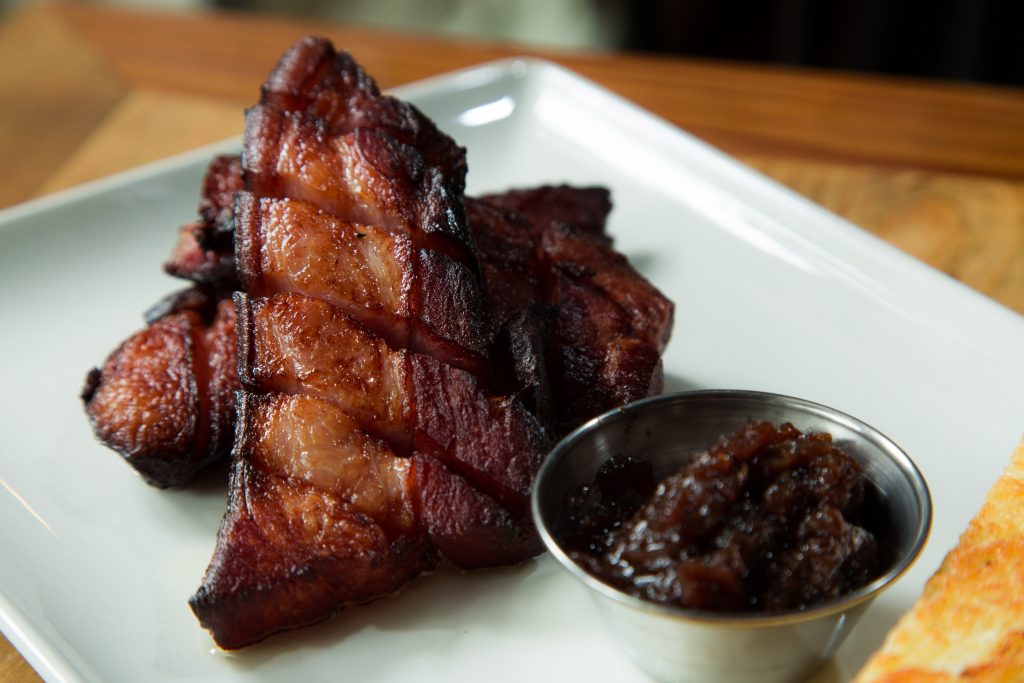 Stagecoach Inn's deep-fried bacon 