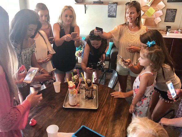 The "freakshake" is certainly Instagram-worthy.