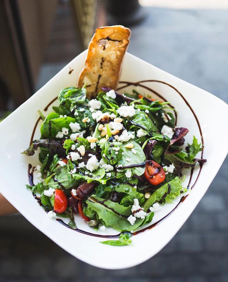 MidiCi also offers myriad salads one of which is the Greek salad. 