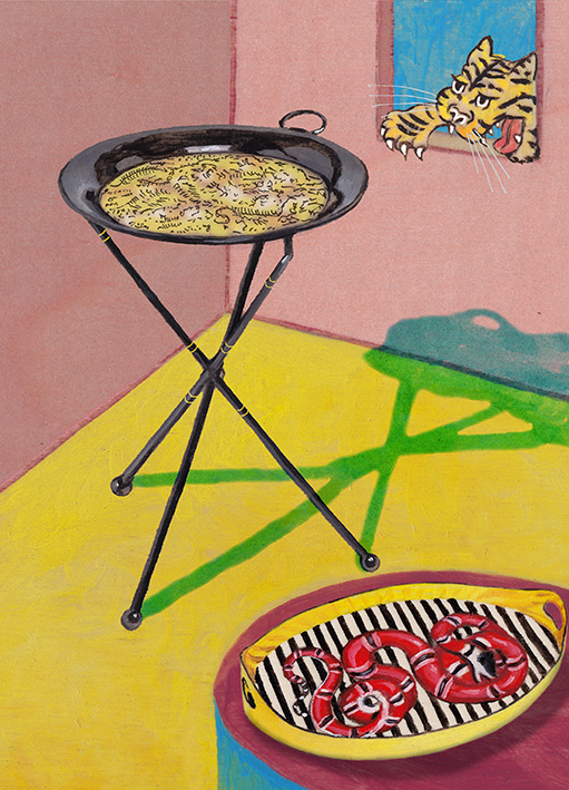 Gucci decor table and snake tray