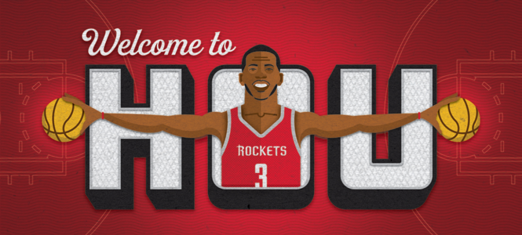 The Rockets are celebrating Chris Paul with CP3 Day Friday afternoon.