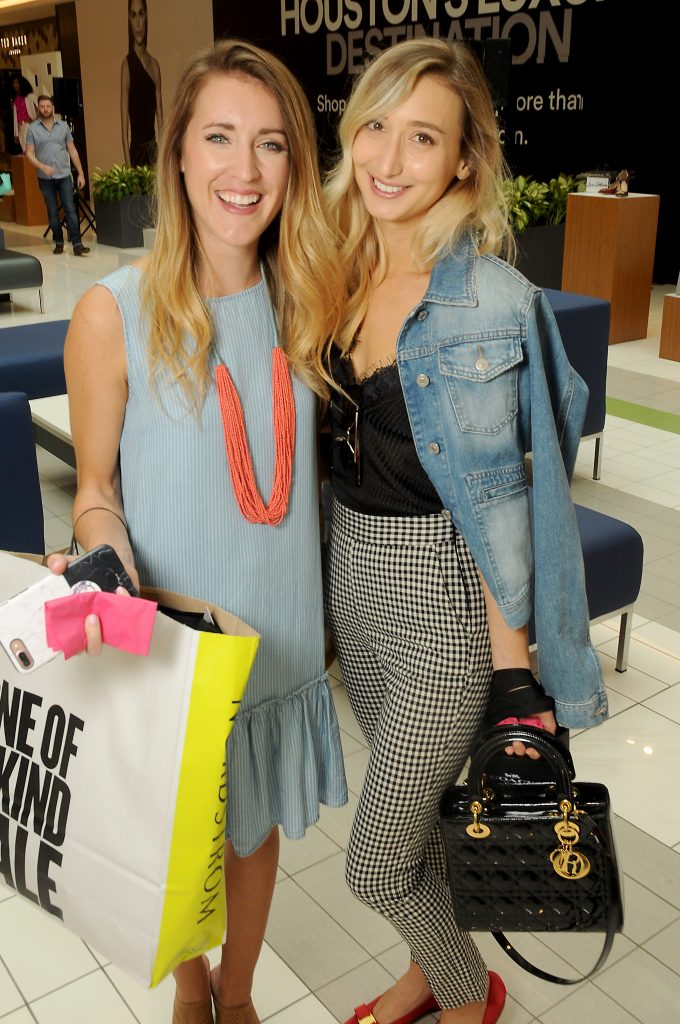 Shelbi Adams and Chiara Casiraghi-Brody at the new Galleria VI Thursday July 13, 2017. (Dave Rossman Photo)