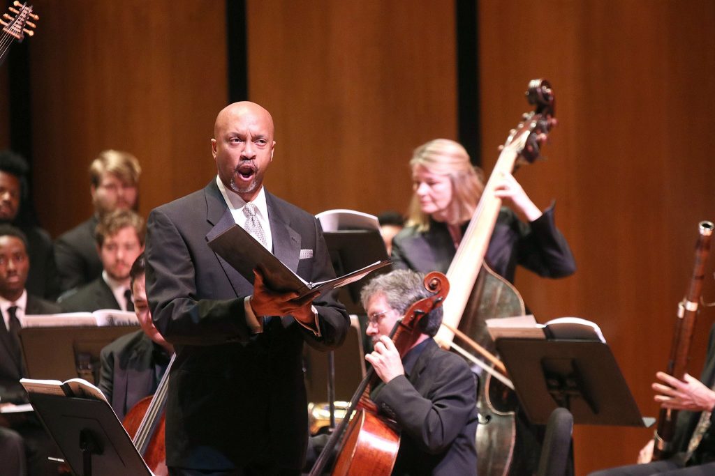 From last year's season, "Handel's Jephtha," performed by Ars Lyrica, at the Hobby Center for Performing Arts.