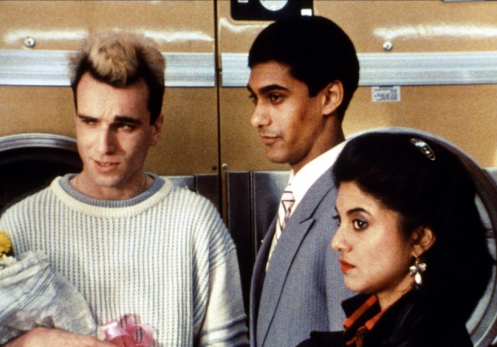 Daniel Day-Lewis, Gordon Warnecke, and Rita Wolf