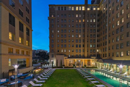 The Stoneleigh opens its pool for events almost every weekend. 