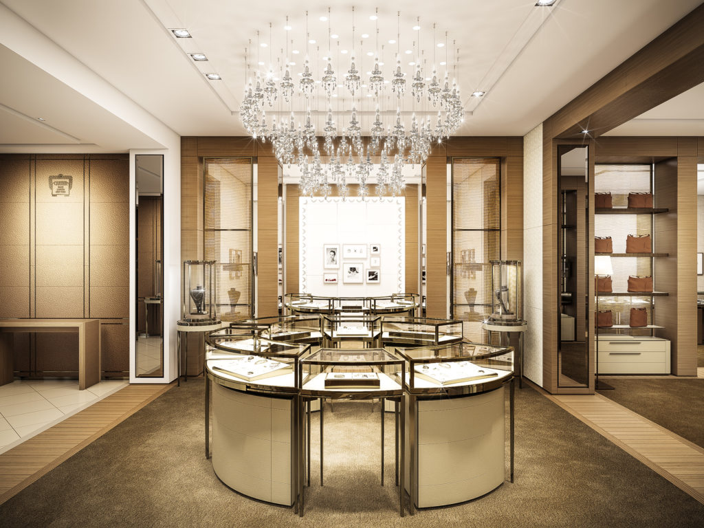 interior design cartier store