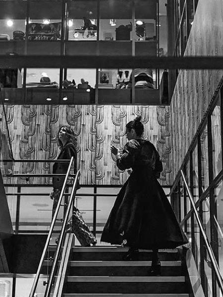 Scenes from the opening party of Forty Five Ten on Main.