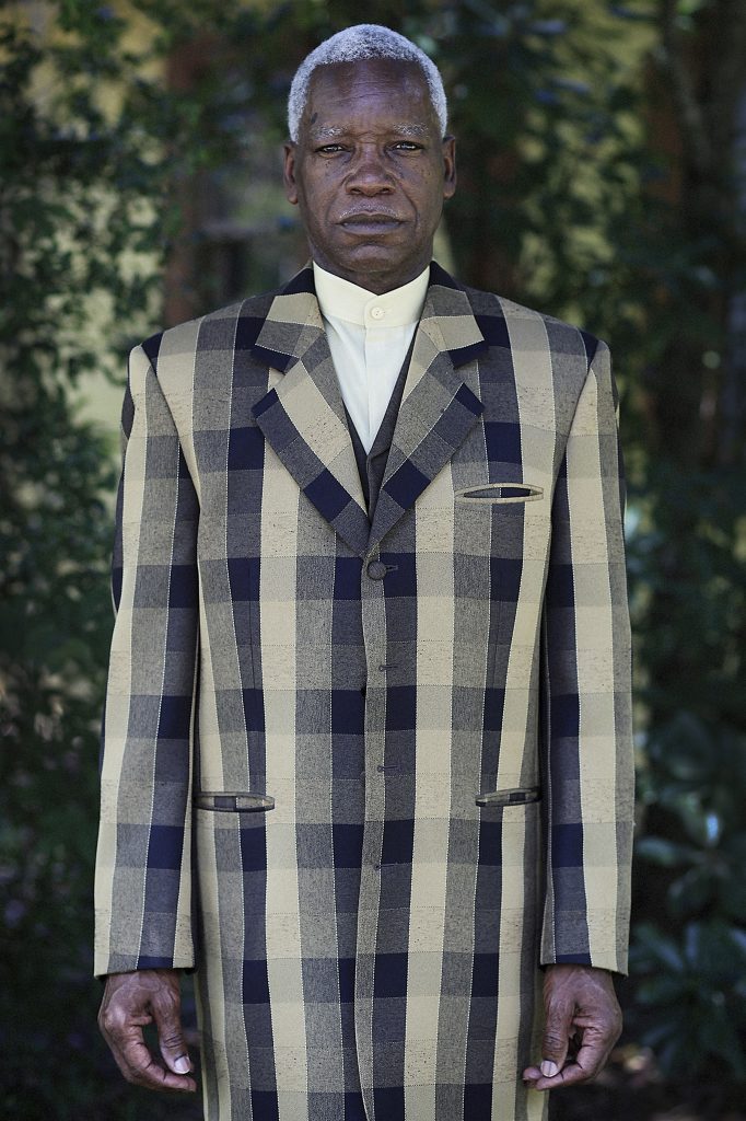 Houston artist Marti Corn's "Johnny Jones," 2013, documents a resident of a disappearing Freedmen's Town south of Conroe, Texas. (Collection and copyright the artist)