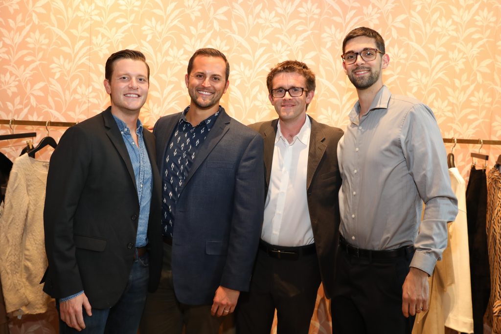 Logan Walsh, Paul Hopper, Peter Walsh, Jeremy Johnson , HGO YPs at The Webster