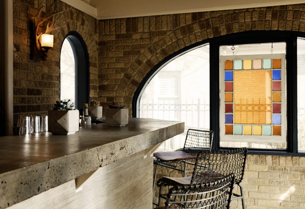 Grab a seat at Nobie's bar. 