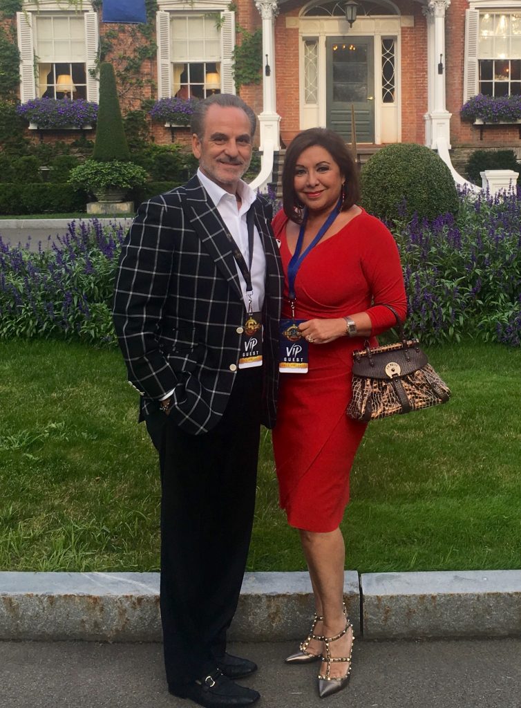 Rudy and Debbie Festari enjoyed every minute of being part of Jeff Bagwell's Hall of Fame weekend.