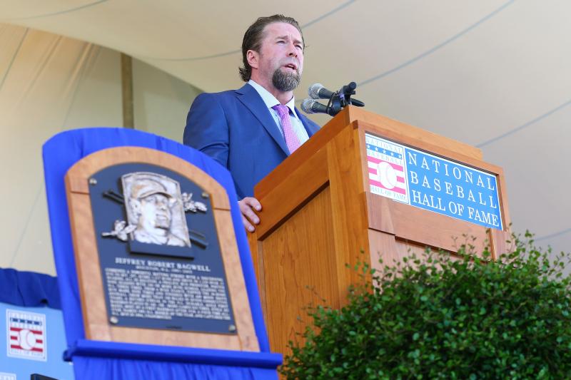 Jeff Bagwell was nervous about his Hall of Fame speech, but he came through. As usual.