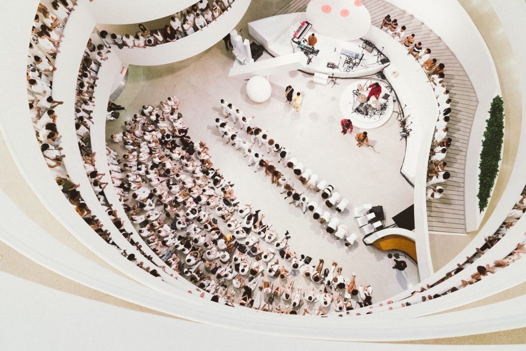 Solange's innovative and epic "Scales" at the Guggenheim, May 2017 (Photo Carys Huws/Red Bull Content Pool)