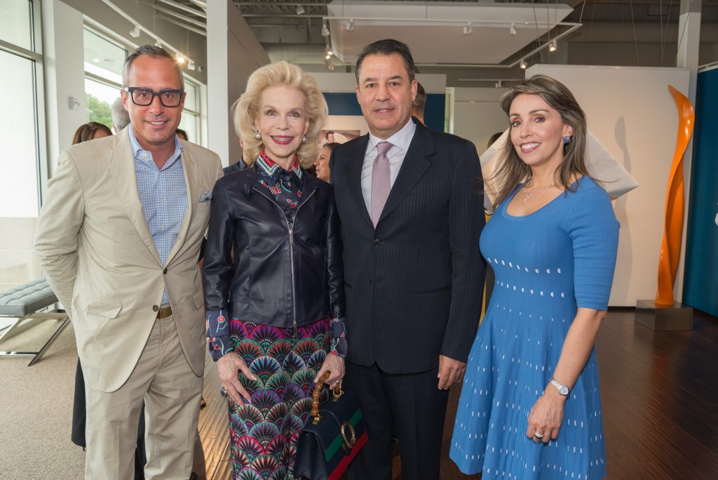 Mark Sullivan, Lynn Wyatt, Mauricio Vallejo, Liliana Molina