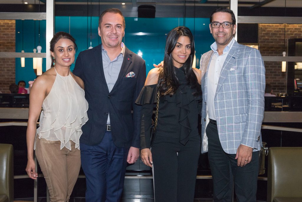 Pushpa Patel, Adrian Duenas, Nina Magon, Marcelo Saenz