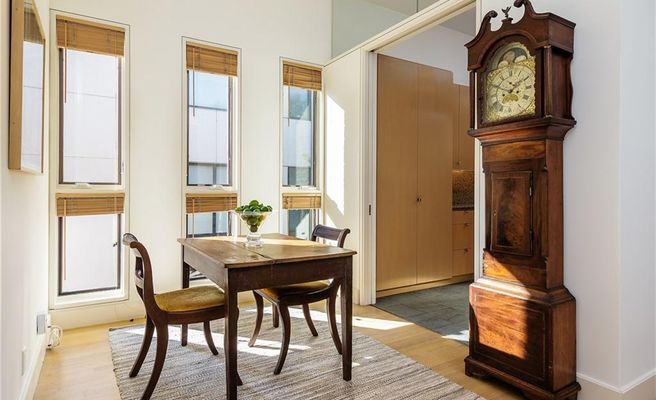 The home features an open, airy floor plan. 