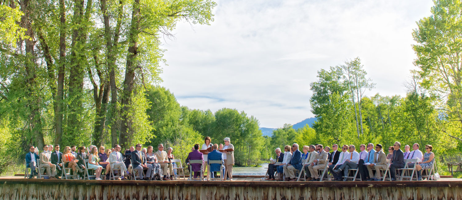Summers wedding ceremony (Photo by Priscilla Dickson, Wilson Parish)