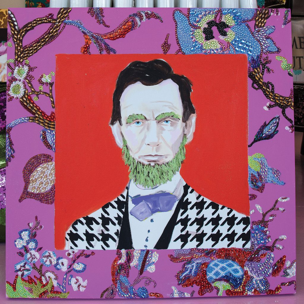 Even the presidents get a treatment in Longshore's universe.