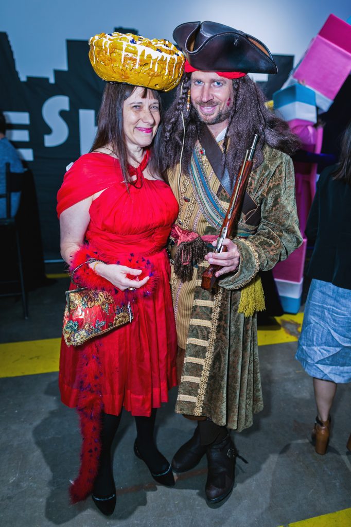 Catherine D. Anspon, Jeff Shell at Fresh Arts Cine Ball
(Photo Emily Jaschke for Morris Malakoff Photography)