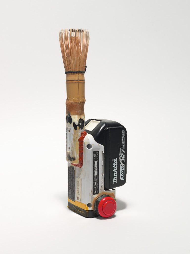 Tom Sachs reimagined traditional Japanese tea service tools. 