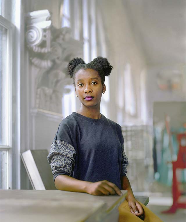 Christine Osinski's "Atisha at the Cooper Union School of Art," 2014, stands out as one of the strong photographic offerings of The Outwin. (Collection and copyright the artist) 