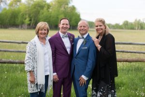 Frederica von Stade, Beau Miller, Patrick Summers, Susan Graham (Photo by Priscilla Dickson, Wilson Parish)