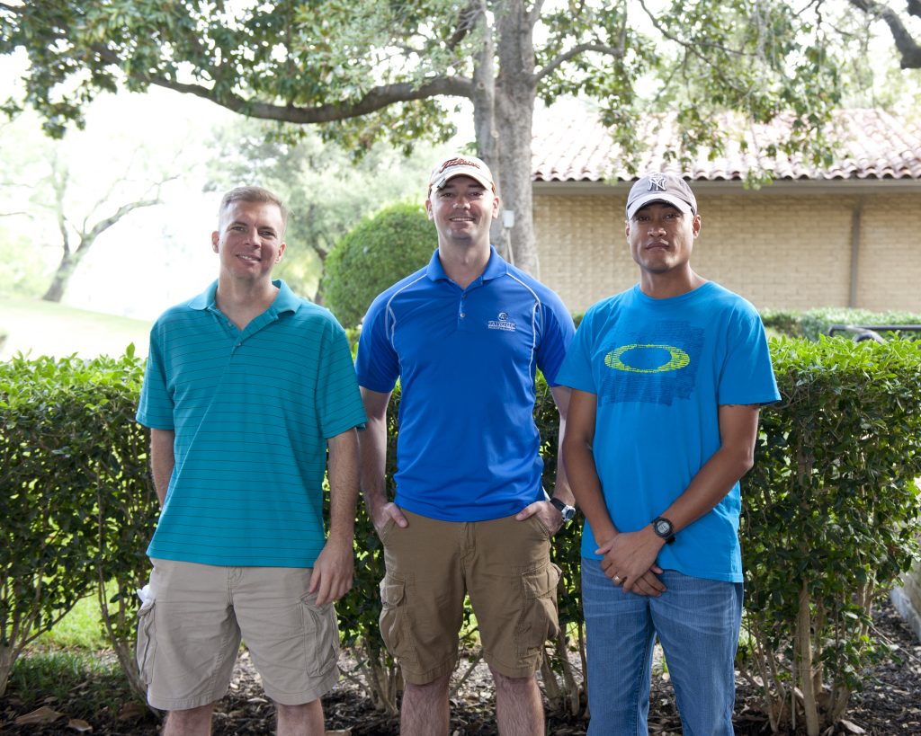 John Keow, Steve Cunningham, Andrew Watson