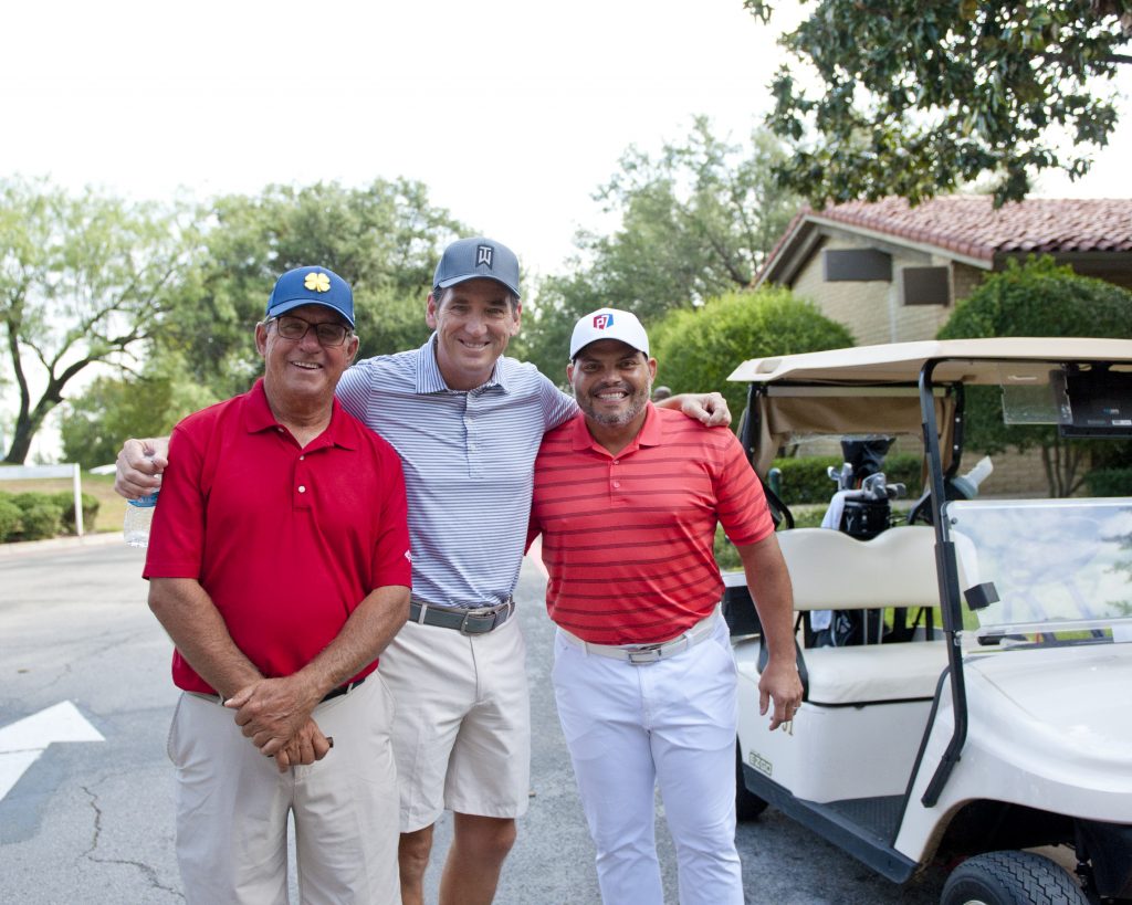 Joel Edwards, Brady Tinker, Ivan “Pudge” Rodriguez