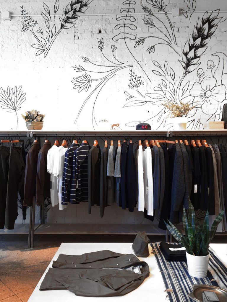 Baldwin's Dallas boutique stocks the premium, American-made denim the brand is known for.