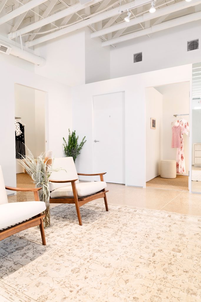 The store uses technology to create an easier, less messy shopping experience.