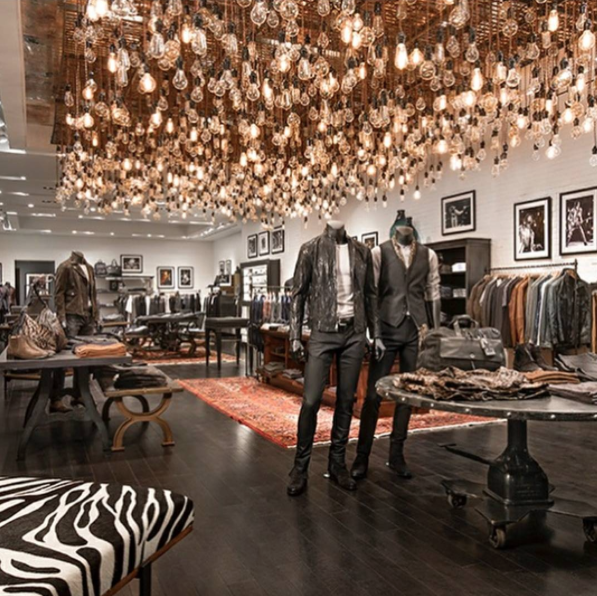 John Varvatos boutique at NorthPark Center (Photo courtesy NorthPark)