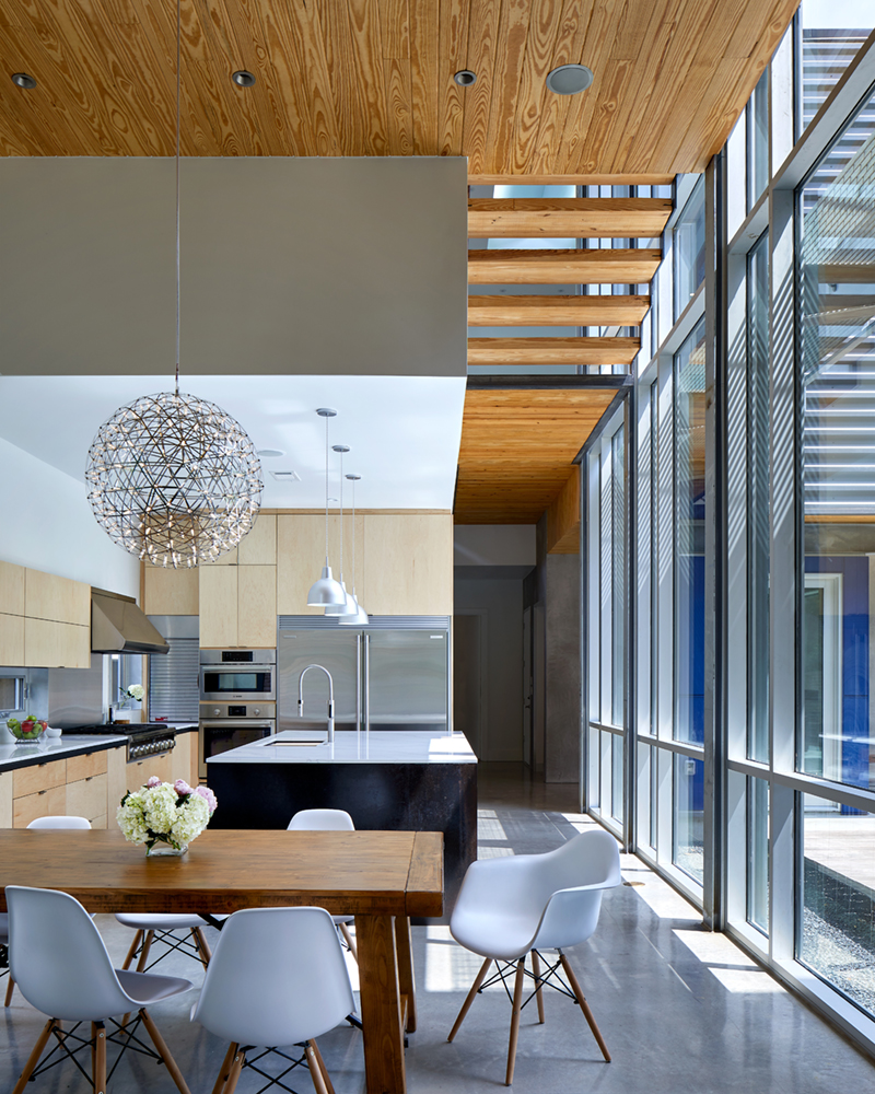 The Hammer Residence, designed by m + a architecture studio, photography Dror Baldinger, AIA