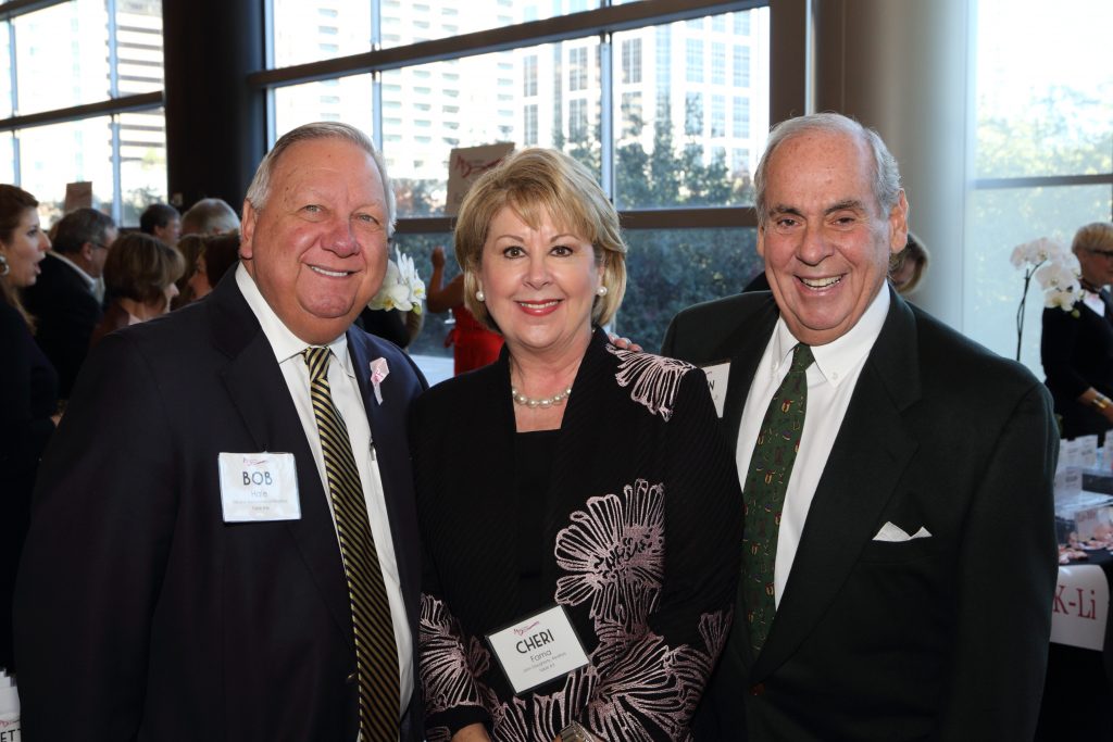 Houston Association of Realtors CEO Bob Hale, John Daugherty Realtors president and COO Cheri Fama, John Daugherty