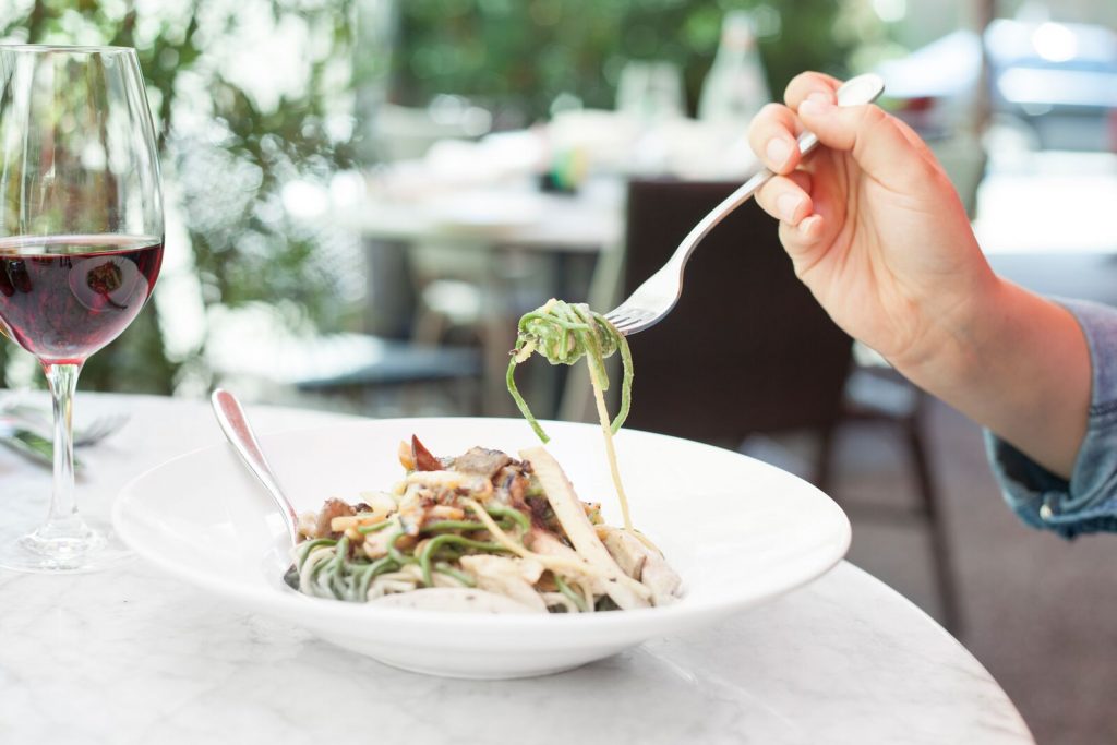 Tasty paglia e fieno at Taverna
