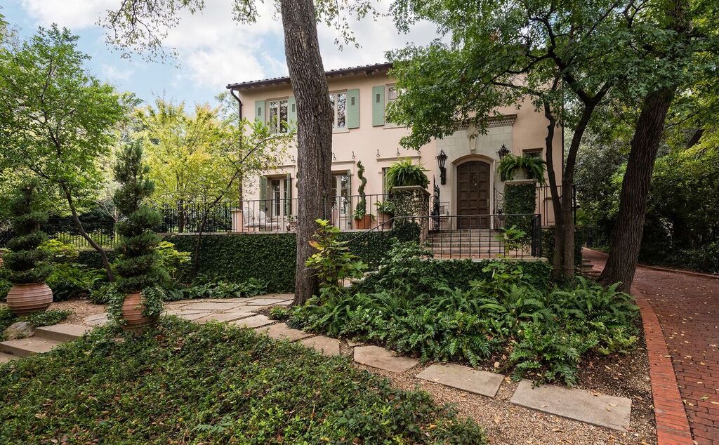 Dallas' Own Italian Villa Hits the Market This 4.9 Million Turtle