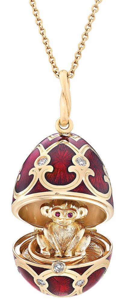 Fabergé Heritage Collection Palais Tsarskoye Selo Red Monkey Locket (limited edition)
