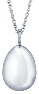 Fabergé Heritage Collection Simple White Gold Pendant