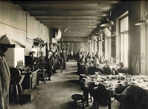Fabergé workshop, circa 1903. Courtesy of Fersman Museum