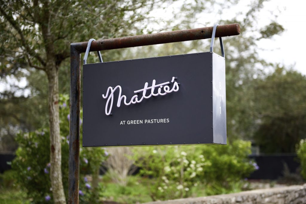 Mattie's opened last March after a major renovation to the historic property. 
