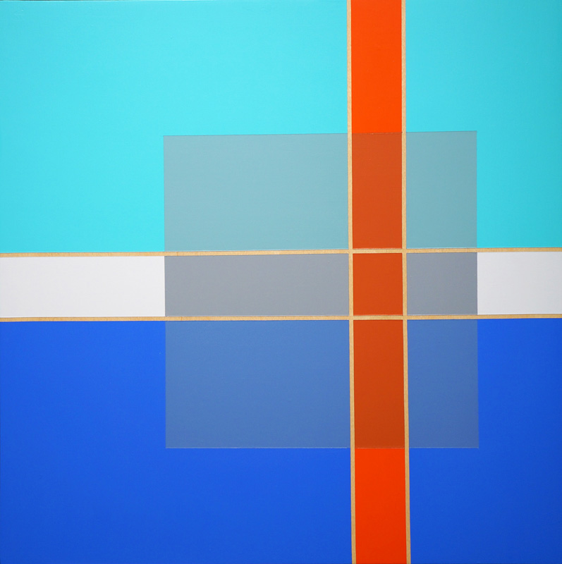 Fariba Abedin's "Color Field #122," 2017