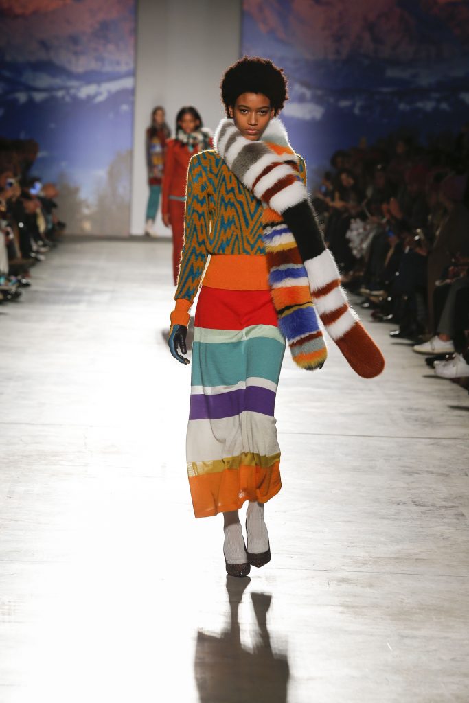 A look from Missoni's Fall 2017 collection