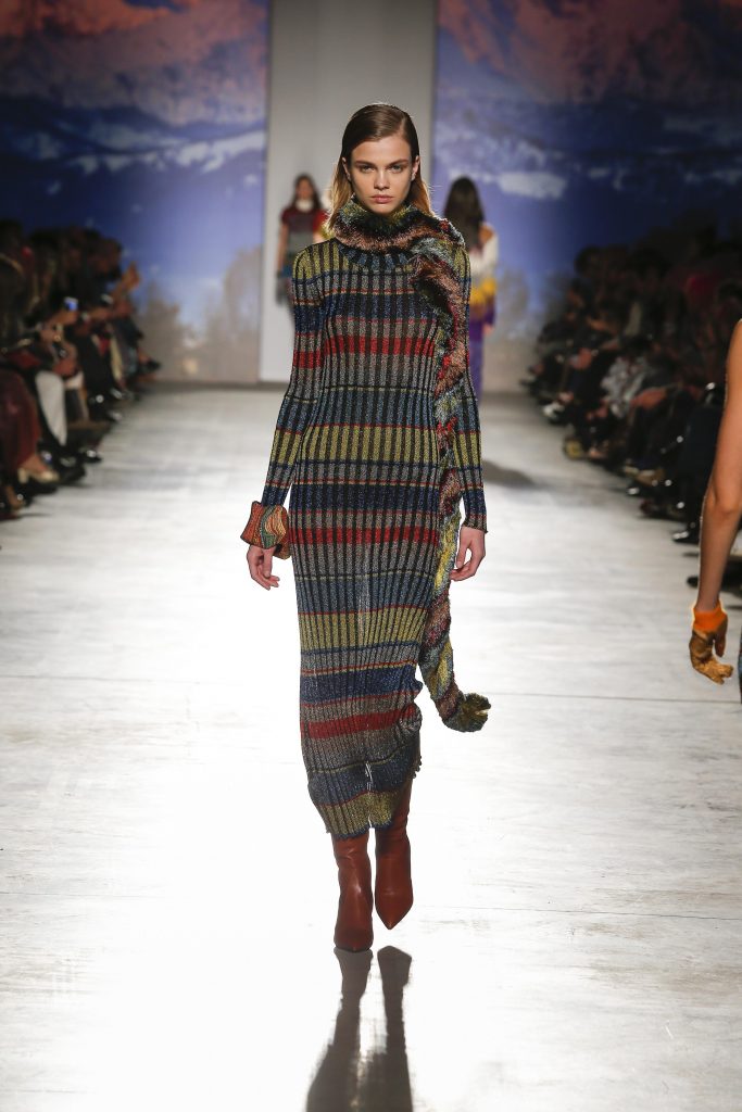 A look from Missoni's Fall 2017 collection
