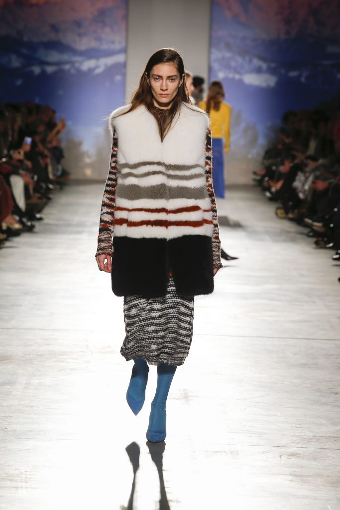 A look from Missoni's Fall 2017 collection