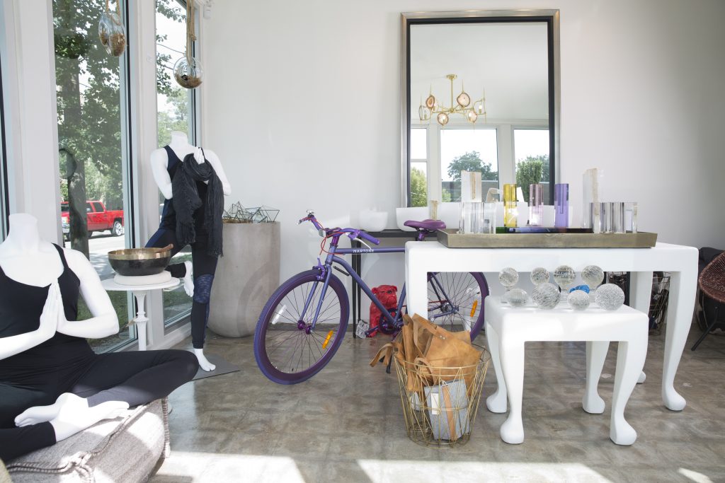 Define Living is equal parts meditation studio and happy hip-zen retail and community space.