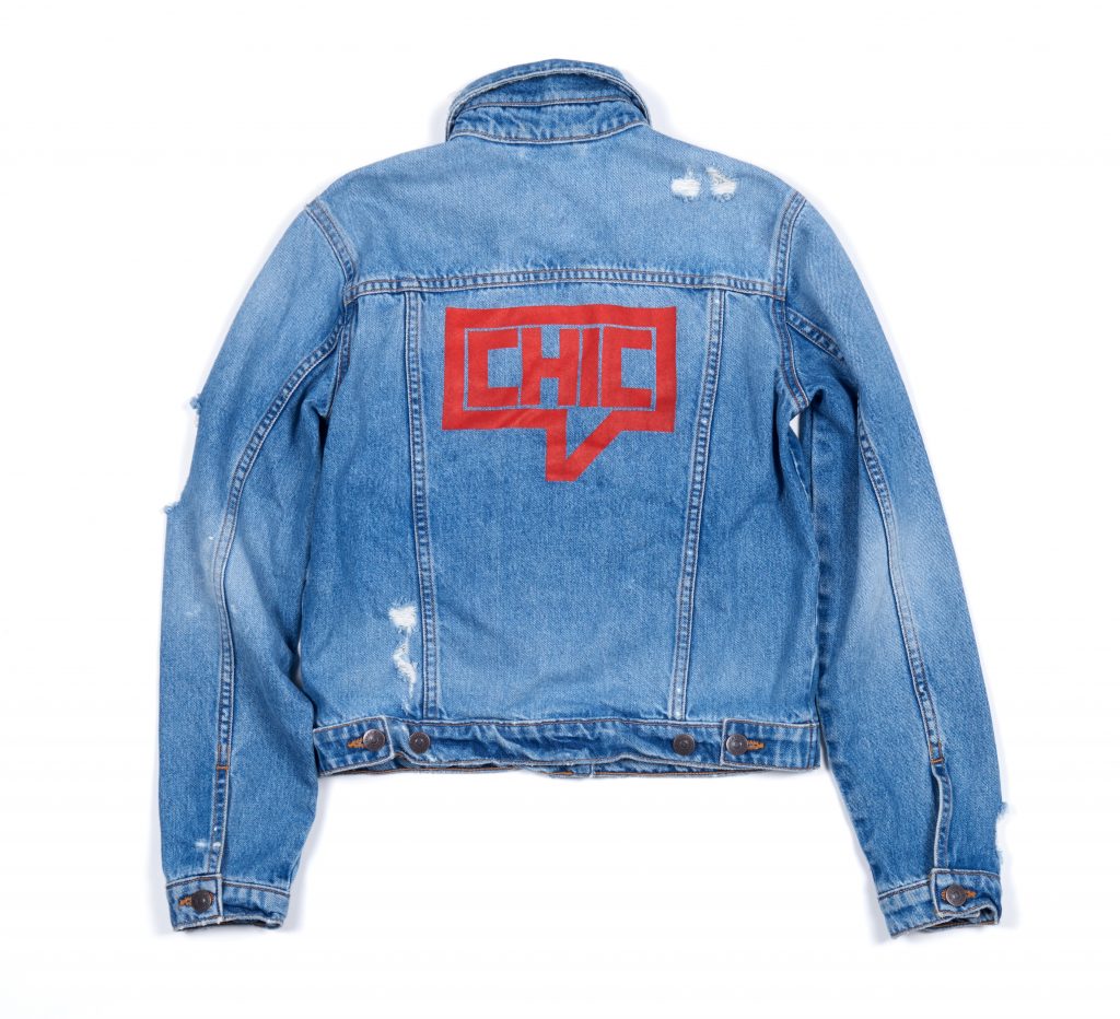 Jean Jacket with Chic, $398