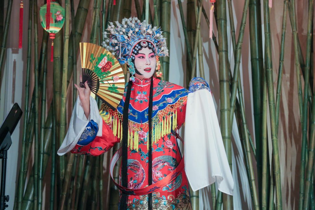 Beijing opera singer Lucy Xu 