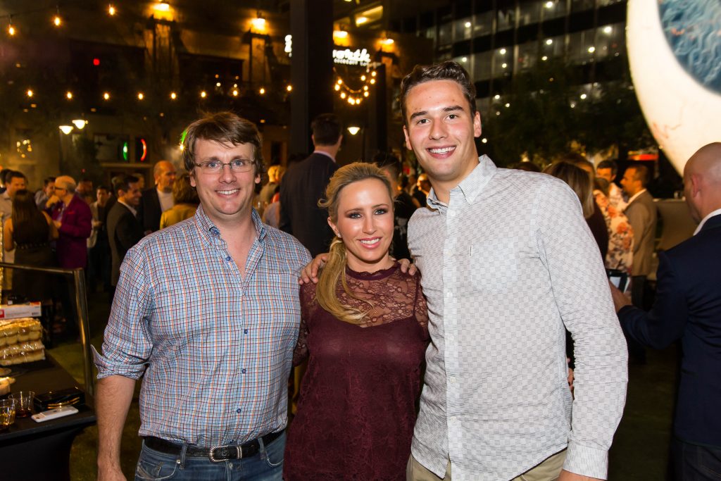 Michael and Stephanie Seay, Spencer Rotenberg (Photo by Joseph Brewster & Thomas Garza)