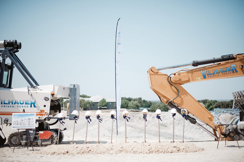 The groundbreaking of The Corvalla marked a new day in Frisco and North Texas.